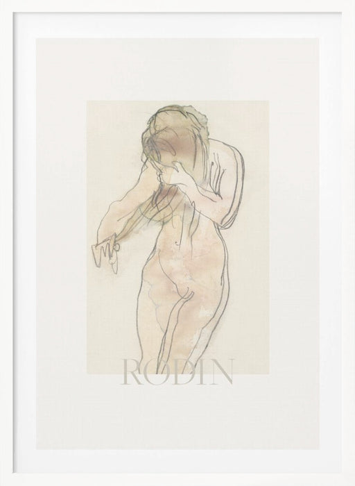 Study of Nude Framed Art Modern Wall Decor