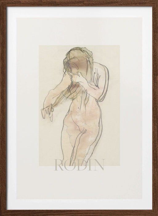 Study of Nude Framed Art Modern Wall Decor