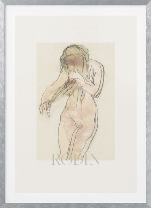 Study of Nude Framed Art Modern Wall Decor