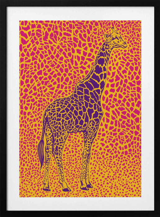 Giraffe Majestic Framed Art Wall Decor