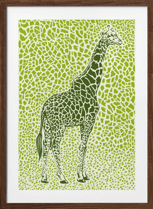 The Majestic Giraffe Framed Art Wall Decor