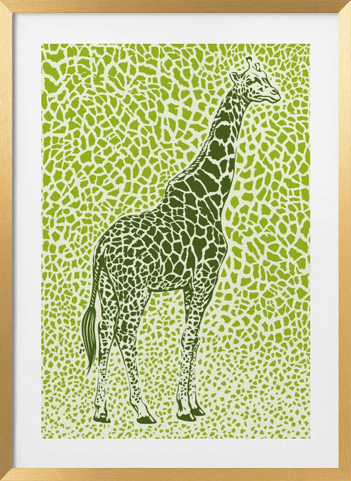 The Majestic Giraffe Framed Art Wall Decor