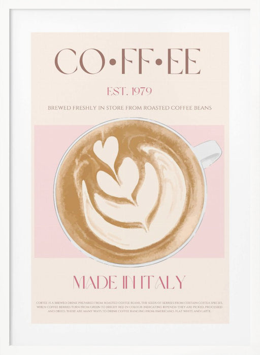 Coffee Framed Art Wall Decor