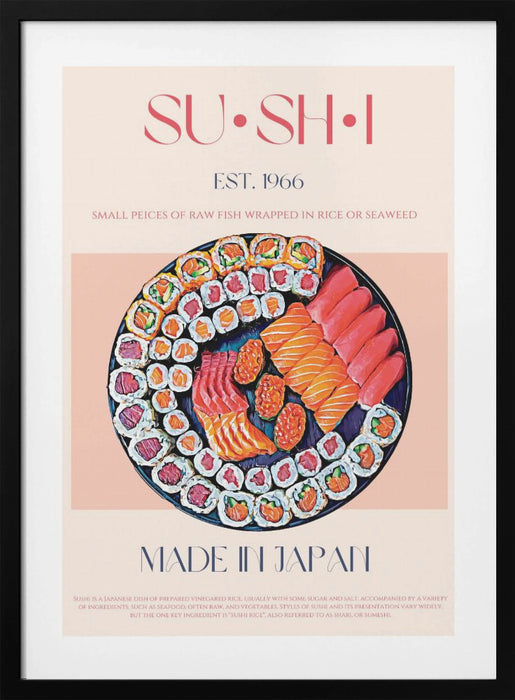 Sushi Framed Art Wall Decor