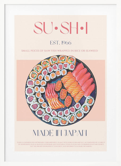 Sushi Framed Art Wall Decor