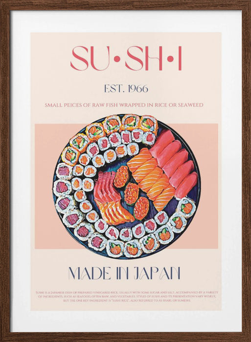 Sushi Framed Art Wall Decor