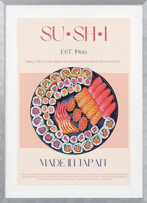 Sushi Framed Art Wall Decor