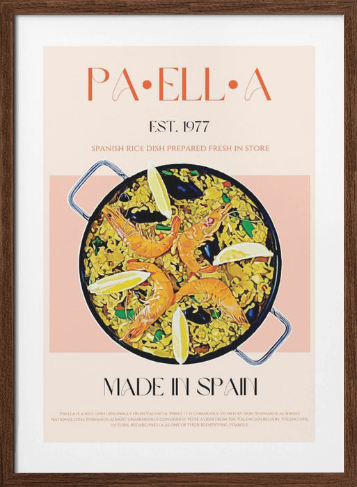 Paella Framed Art Wall Decor