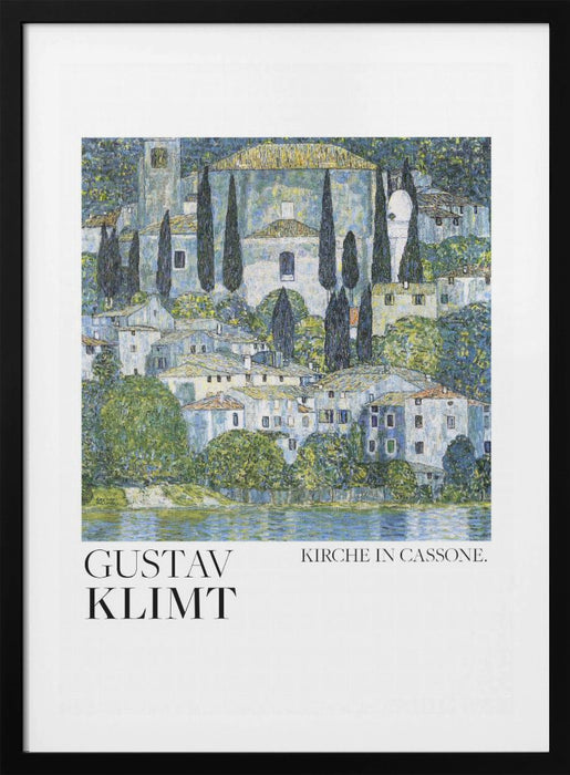 Kirche In Cassone (1913) Poster Framed Art Wall Decor