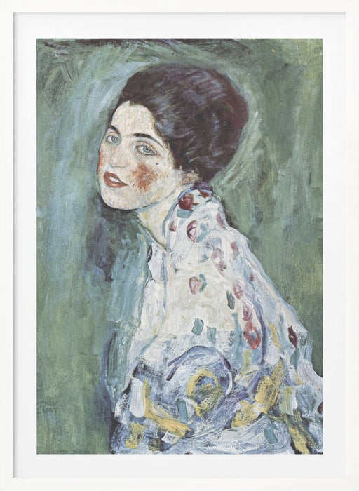 Porträt Einer Dame (1916–1917) Framed Art Wall Decor