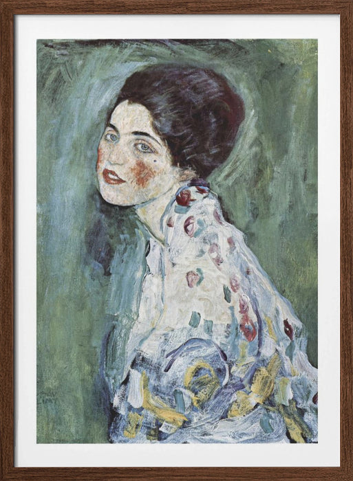 Porträt Einer Dame (1916–1917) Framed Art Wall Decor