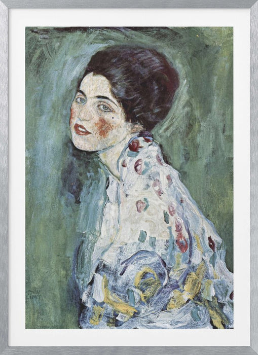 Porträt Einer Dame (1916–1917) Framed Art Wall Decor