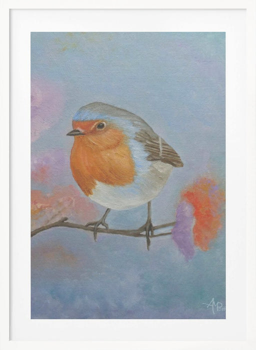 Robin Framed Art Wall Decor