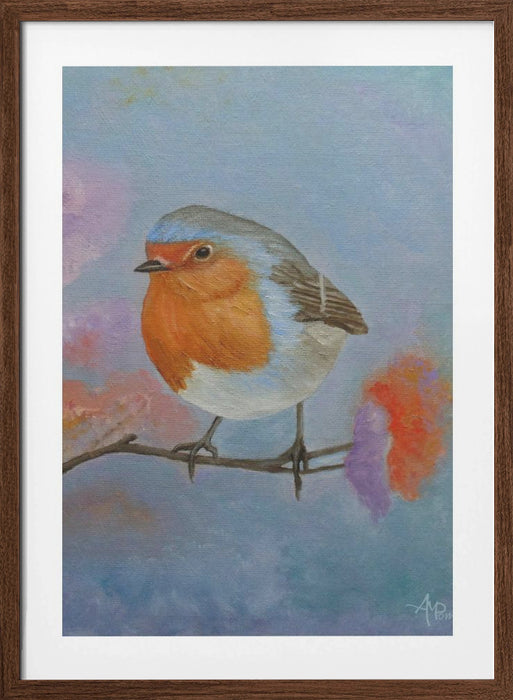 Robin Framed Art Wall Decor