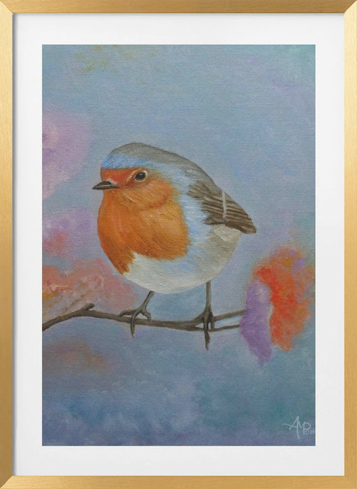 Robin Framed Art Wall Decor