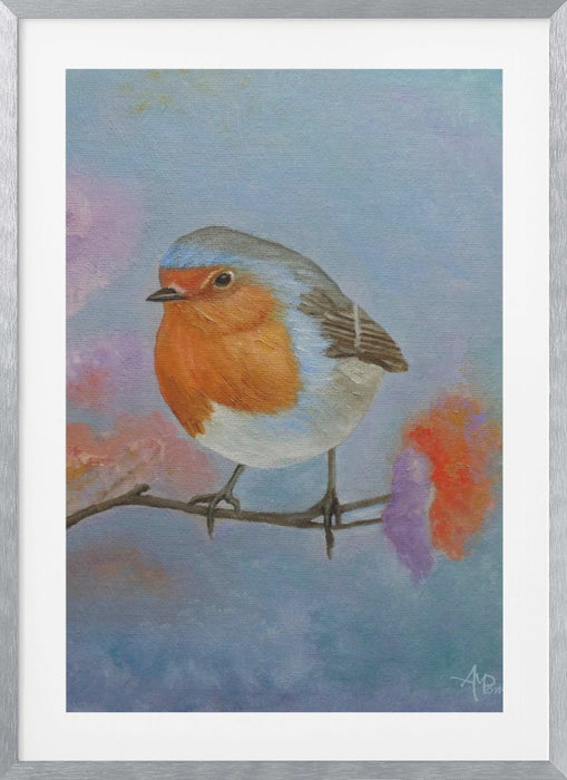 Robin Framed Art Wall Decor