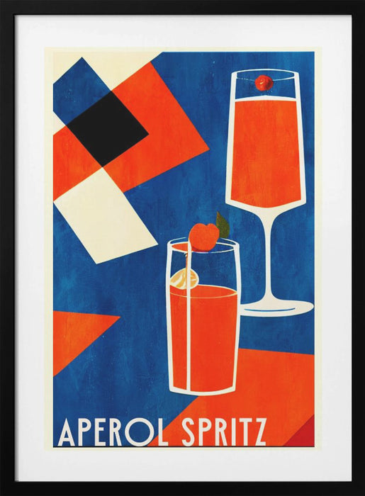 Aperol Spritz Framed Art Wall Decor