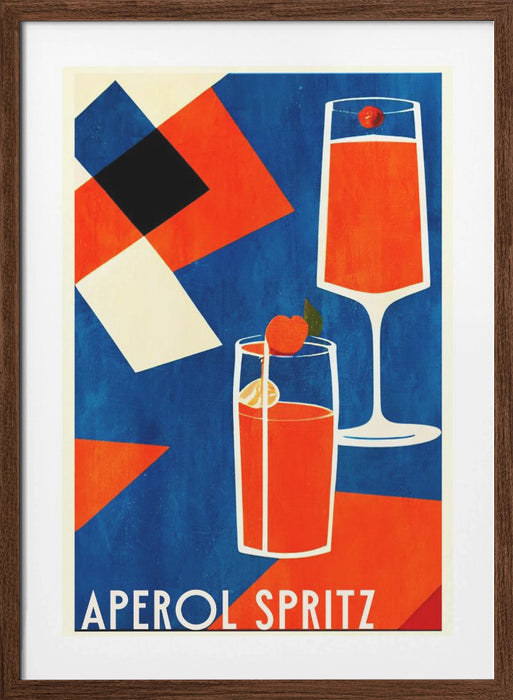 Aperol Spritz Framed Art Wall Decor