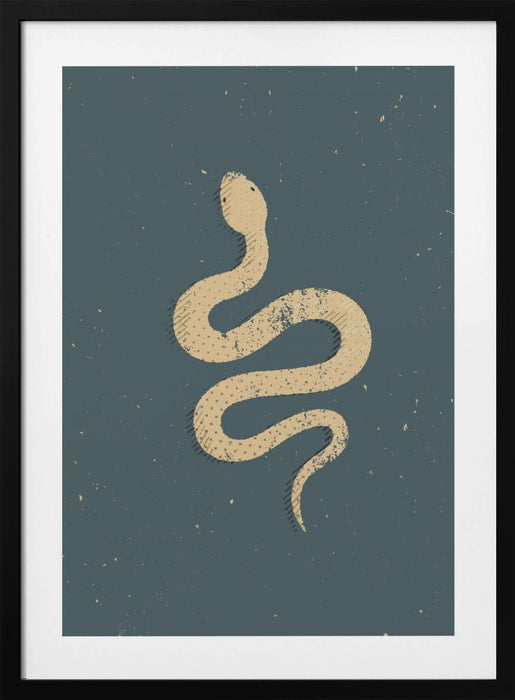 Snake Framed Art Wall Decor