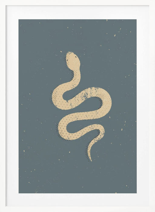 Snake Framed Art Wall Decor