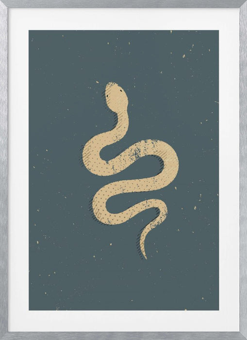 Snake Framed Art Wall Decor