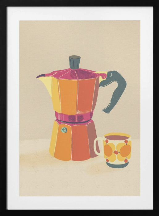 Coffee break Framed Art Wall Decor