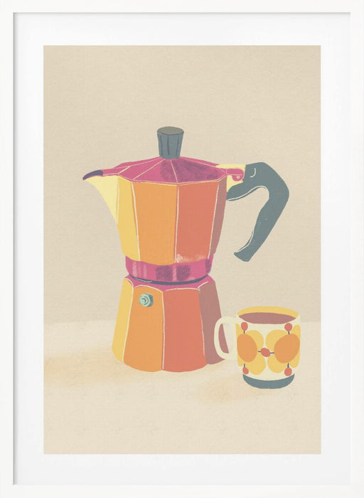 Coffee break Framed Art Wall Decor