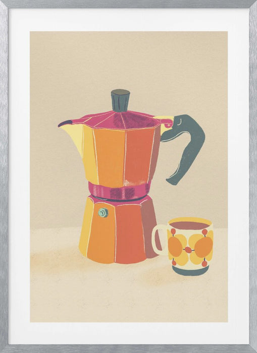 Coffee break Framed Art Wall Decor