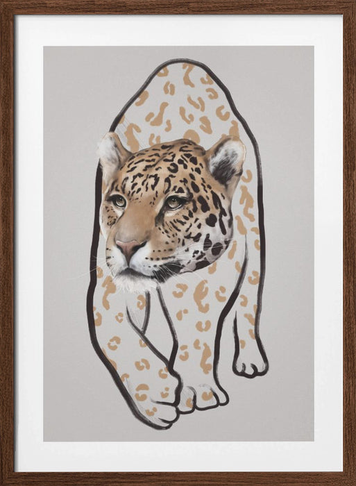 Il Leopardo No.II Framed Art Modern Wall Decor