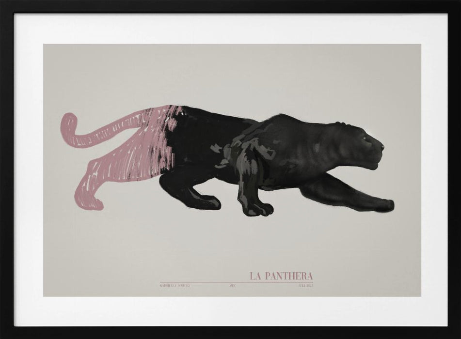 La Panthera Landscape Framed Art