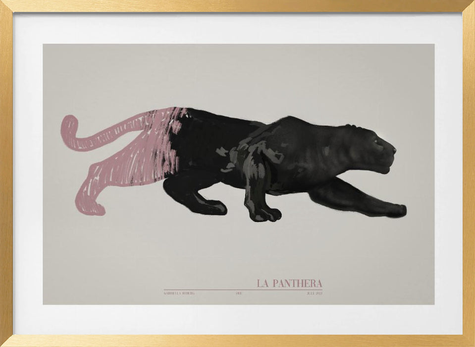 La Panthera Landscape Framed Art