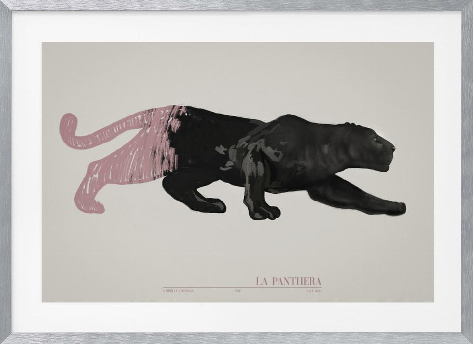 La Panthera Landscape Framed Art