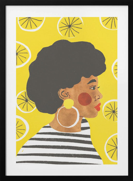 Lemonade Framed Art Wall Decor