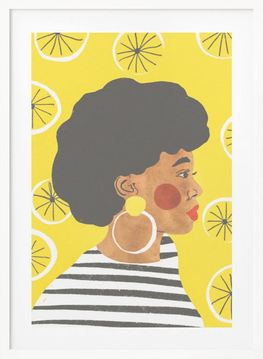 Lemonade Framed Art Wall Decor