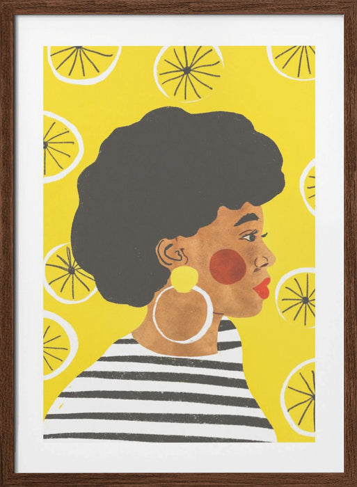 Lemonade Framed Art Wall Decor