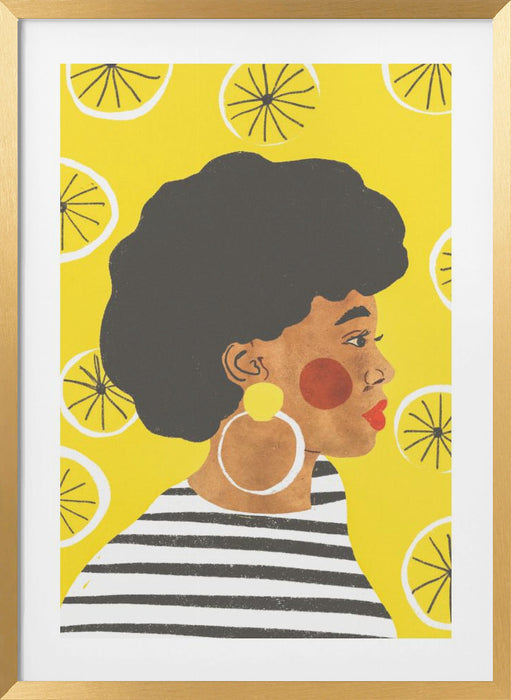 Lemonade Framed Art Wall Decor