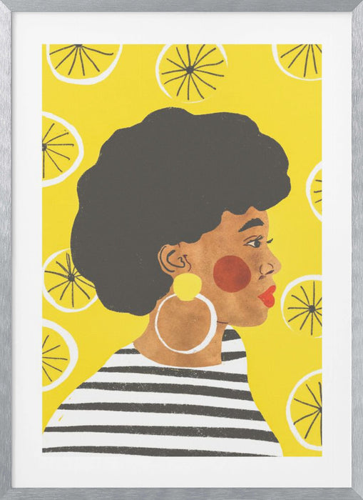 Lemonade Framed Art Wall Decor