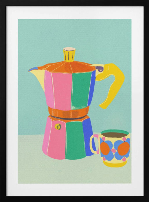 Cup of coffee Framed Art Wall Decor