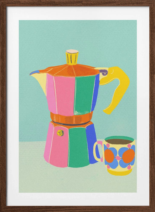 Cup of coffee Framed Art Wall Decor