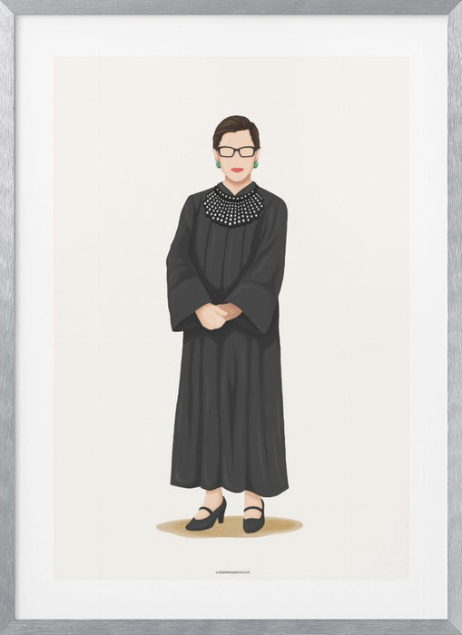 Ruth Bader Ginsburg Framed Art Wall Decor