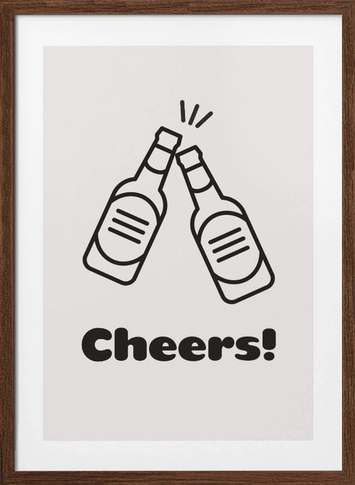 Cheers Framed Art Wall Decor