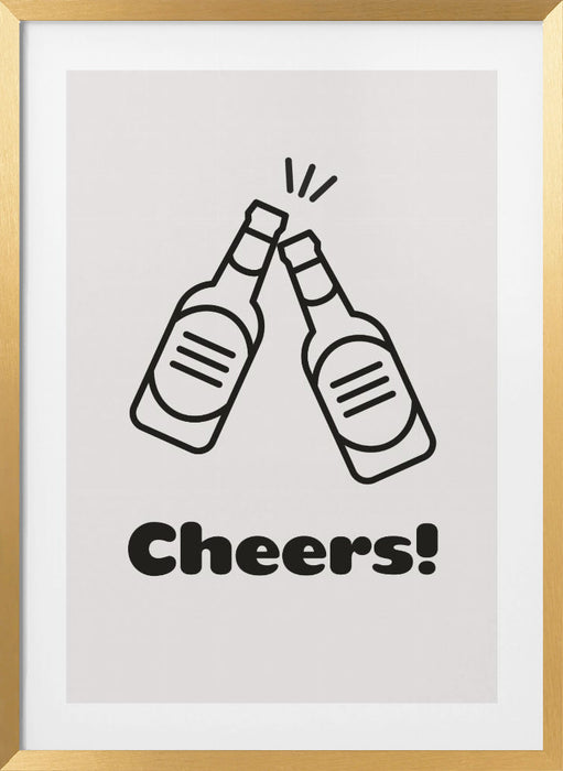 Cheers Framed Art Wall Decor