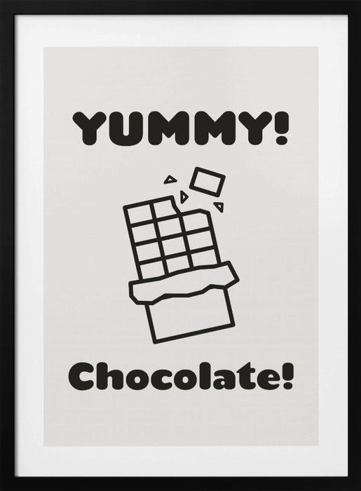 Chocolate Framed Art Wall Decor