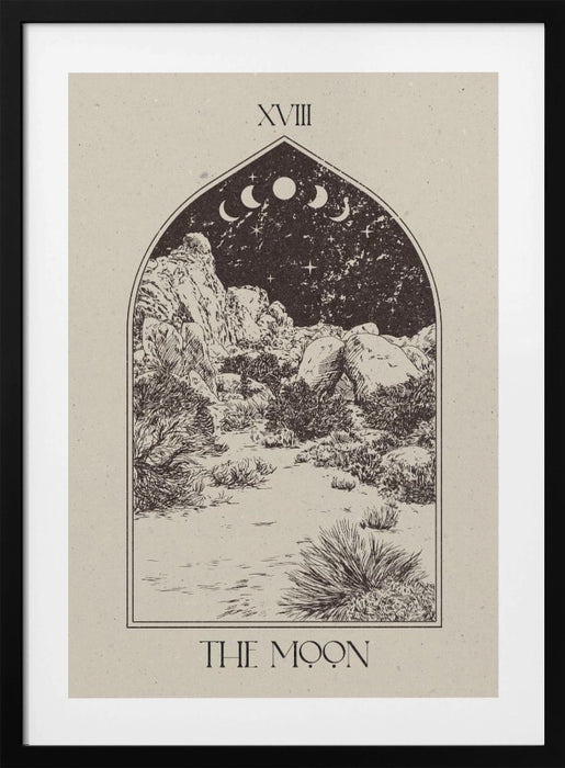 The Moon Framed Art Wall Decor