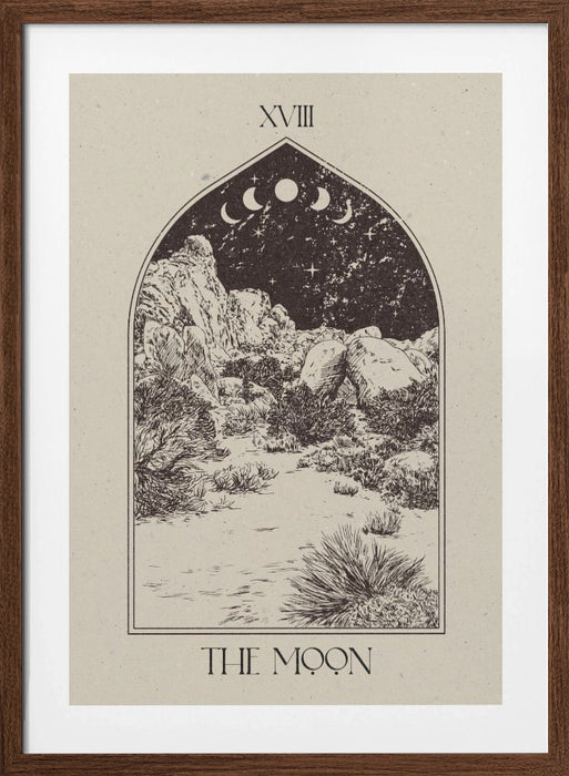 The Moon Framed Art Wall Decor