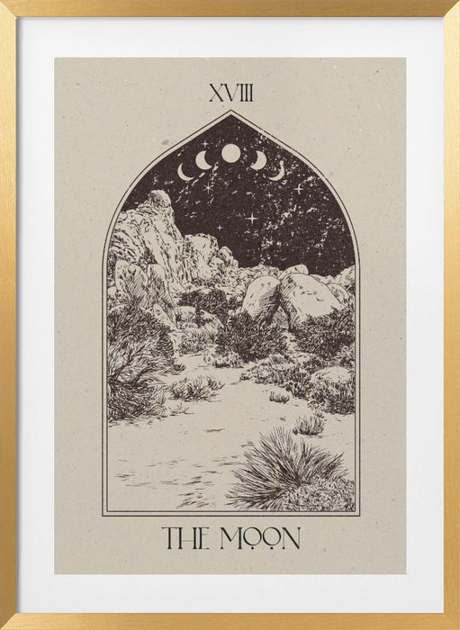 The Moon Framed Art Wall Decor