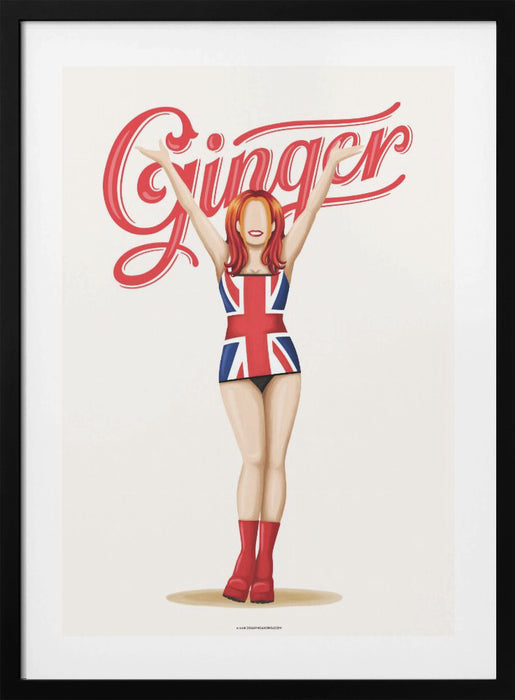 Ginger Spice Framed Art Wall Decor