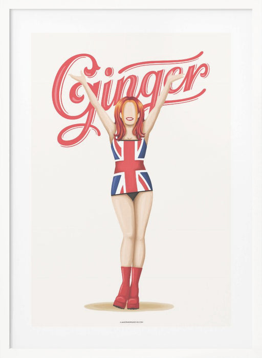 Ginger Spice Framed Art Wall Decor