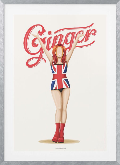 Ginger Spice Framed Art Wall Decor