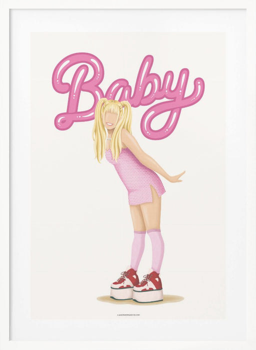 Baby Spice Framed Art Wall Decor